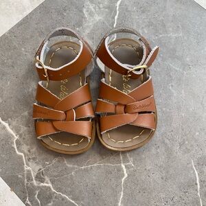 Baby Salt Water Leather Sandals